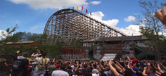 Opening day of Untamed in Walibi Holland Opening day of Untamed in Walibi Holland